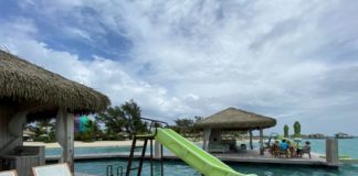 Worth It? Complete Guide to Coco Beach Club on CocoCay Floating cabana on CocoCay