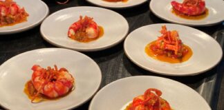 How Much Cruise Lines Spend on Food (Less Than You Think?) Plate with shrimp on a cruise