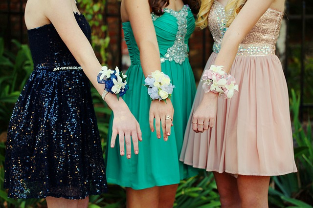 nude pink formal dress Glittery V Neck Nude Pink Satin Sequins Prom Dresses With Spaghetti St main image 1