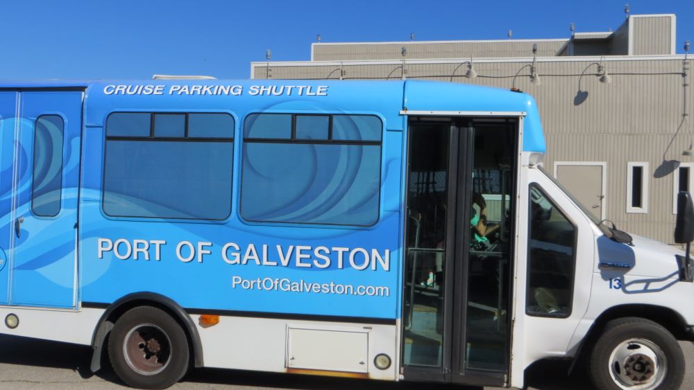 Galveston cruise parking shuttle