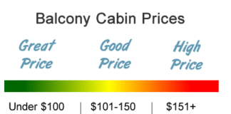 What Price Is A Good Deal for a Cruise? Good price for balcony cabin on a cruise