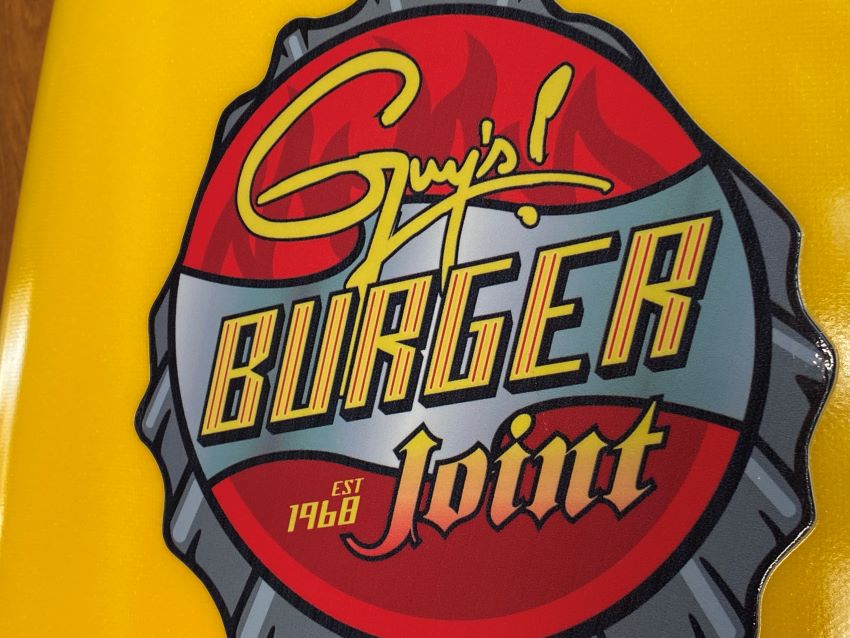 Logo for Guy's Burger Joint on Carnival.