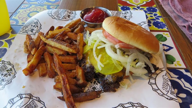 Guy's Burger Joint hamburger