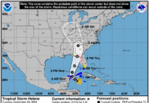 Hurricane Helene Already Impacting Schedules for Thousands of Cruise Passengers (Updated)
