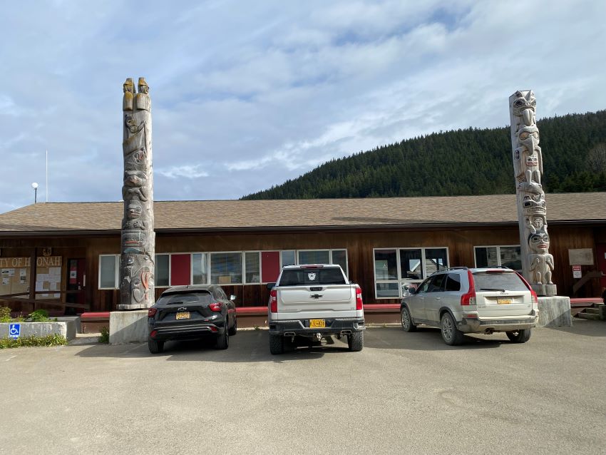 City Hall in Hoonah, Alaska