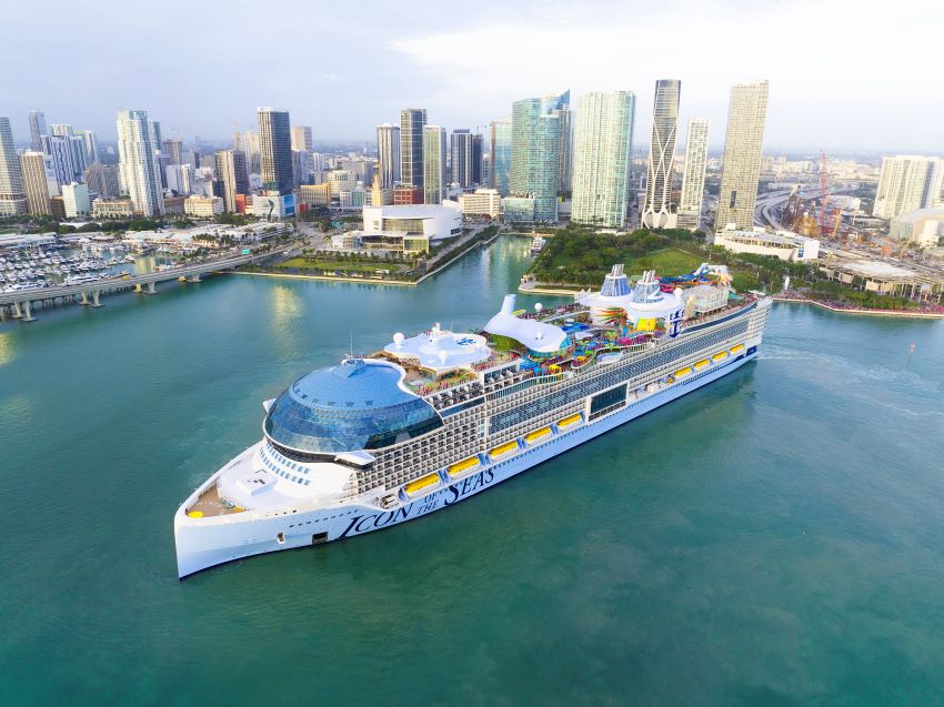 Icon of the Seas in Miami