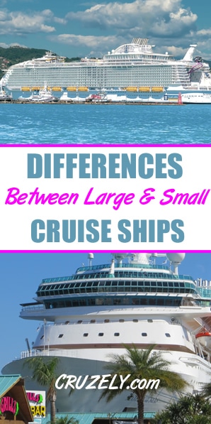 Explained: Differences Between Large and Small(er) Cruise Ships
