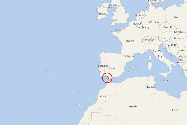 Location of Allure of the Seas