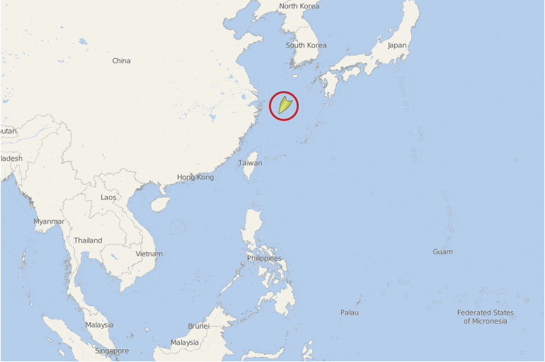 Location of Spectrum of the Seas