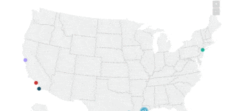 Map: See All 25 Cruise Ships in America Affected by COVID-19 Map of ports with coronavirus (COVID-19) impacts