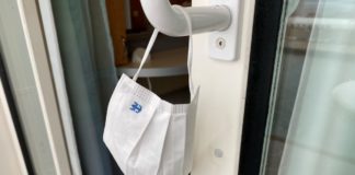 Do I Have to Wear a Mask on a Cruise? Policies For All Major Cruise Lines Mask on a cruise ship door