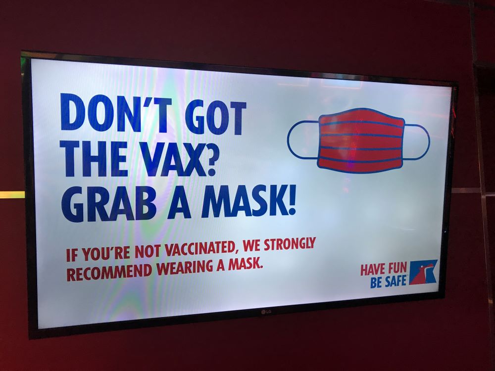 Mask sign