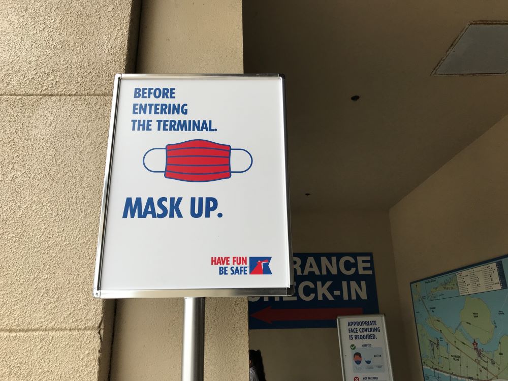 Masking at terminal