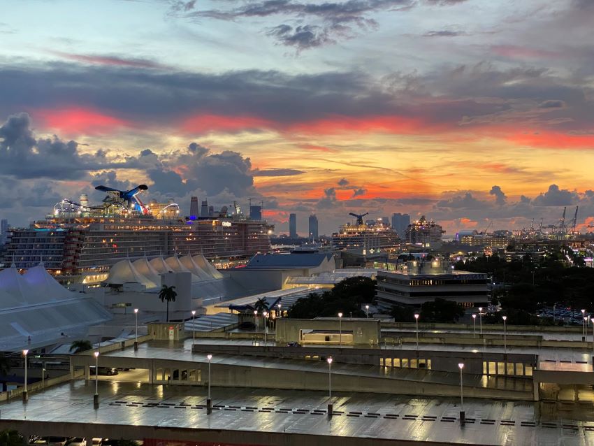 Sunrise in Miami