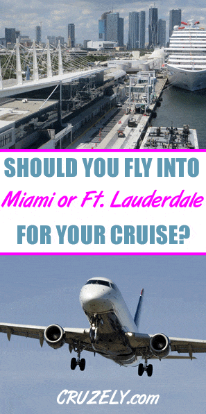 Should You Fly Into the Miami or Fort Lauderdale Airport For Your Cruise?