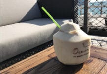 Worth It? Complete Guide to MSC Cruises Drink Packages (Updated) Coconut drink on MSC's Ocean Cay