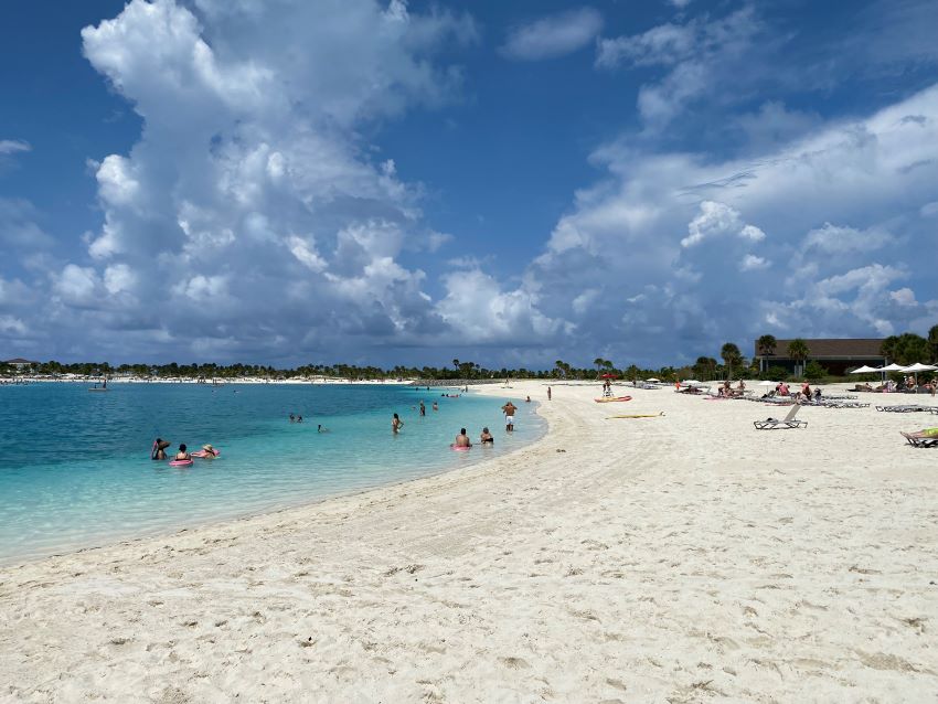 Beach on Ocean Cay