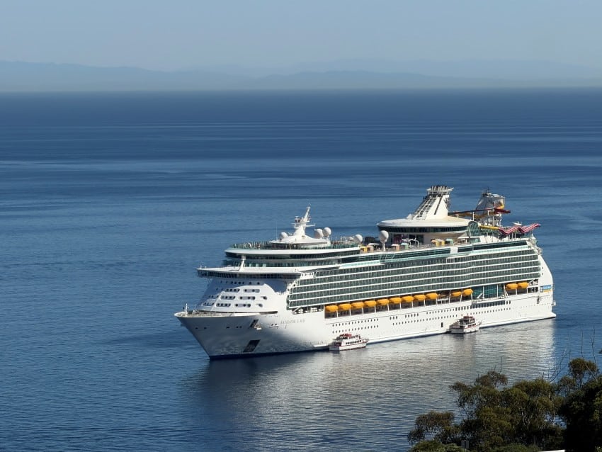 Navigator of the Seas off the coast of Catalina