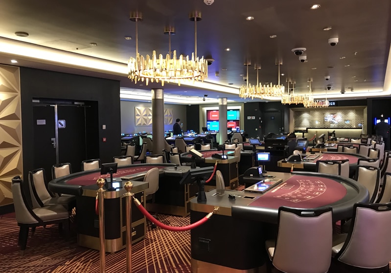 Casino on Norwegian ship