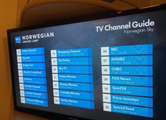 TV on a Cruise: Questions and Answers About Watching While Sailing Cabin television on a NCL cruise