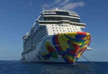 110 of 113 Cruise Ships Opt Into CDC’s Voluntary Program Norwegian Encore anchored