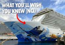 What I Wish I Knew Before Sailing Norwegian Cruise Line Feature image showing an NCL cruise ship