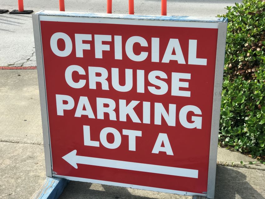riverboat cruise parking