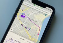Uber & Lyft to the New Orleans Cruise Port (Service Area, Prices, and More) Phone showing Lyft service in New Orleans