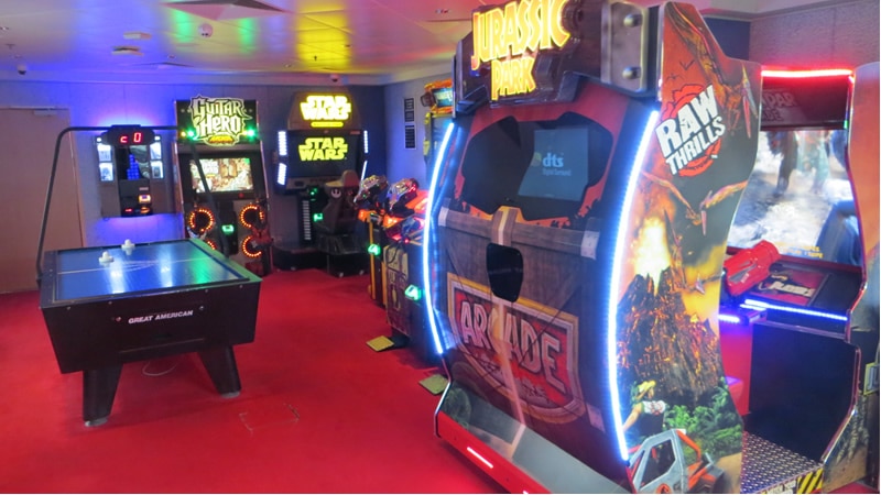 Arcade on Norwegian Jade