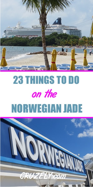 23 Things to Do on Norwegian Jade