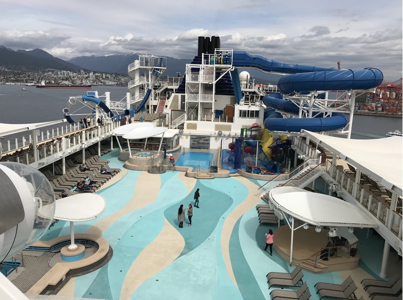 Norwegian Joy Pool Deck
