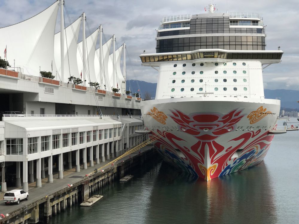 Norwegian Joy in Vancouver