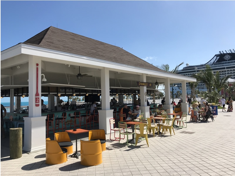 Bar on Ocean Cay