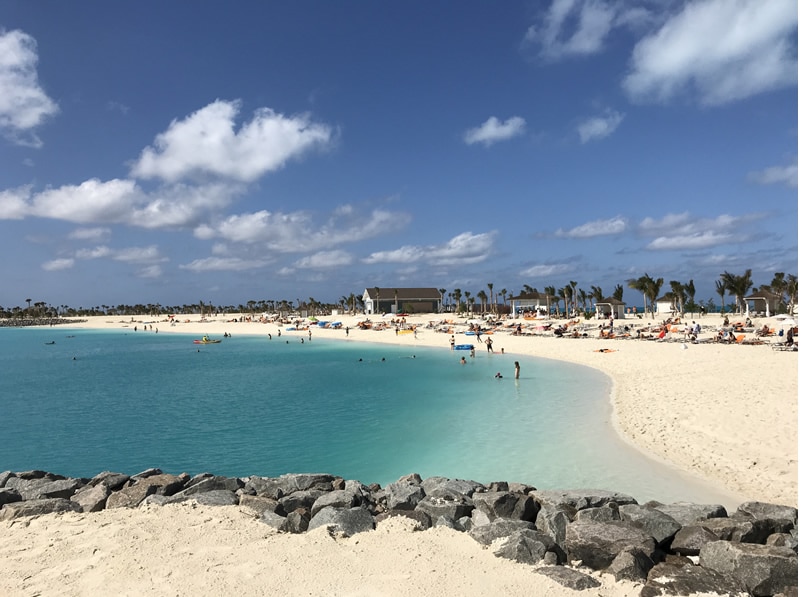 Beach on Ocean Cay