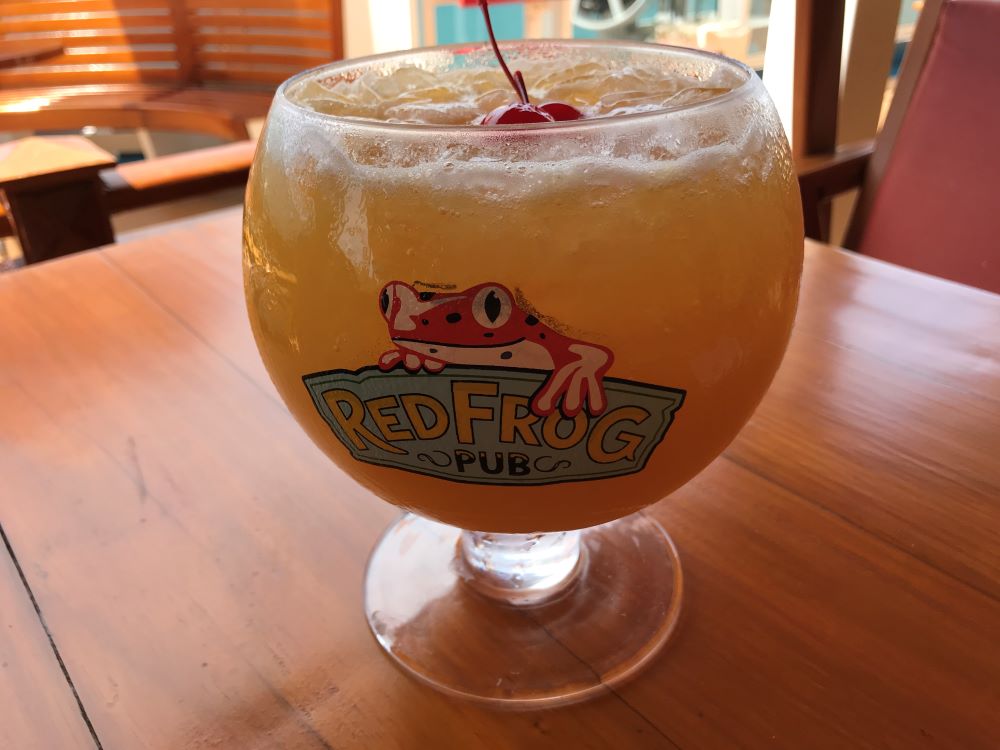 Oversized bar drink