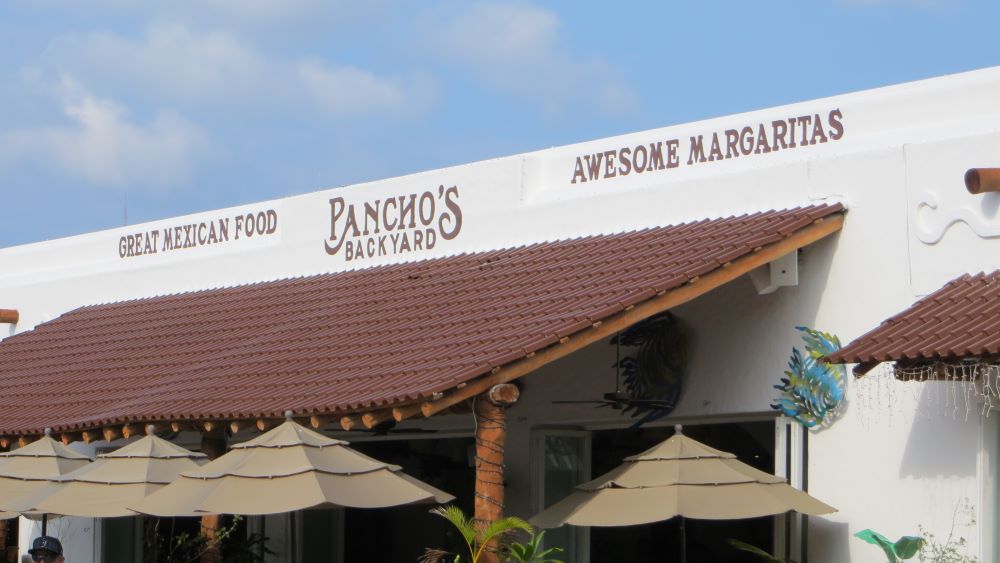 Pancho's Backyard in Cozumel, Mexico