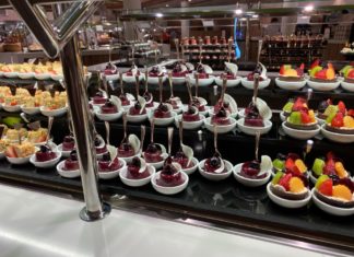 Cruise Ship Buffets: What to Know From a Veteran Cruiser Plated desserts in the buffet