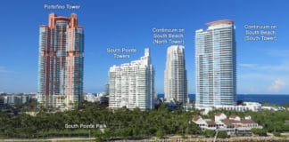 Quick Guide to Skyscrapers You’ll See Cruising From Miami Condo towers on South Beach