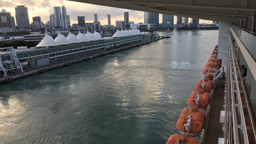 View of Port of Miami