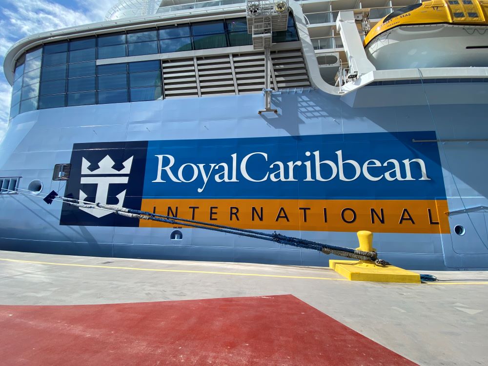 Royal Caribbean International sign