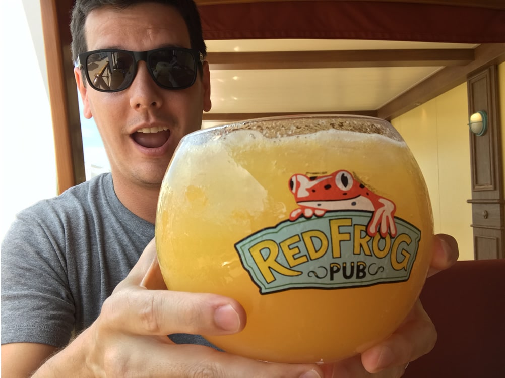 Largest drink on a cruise ship
