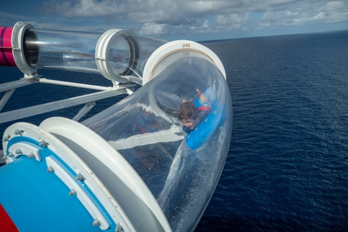 Riptide slide on Royal Caribbean
