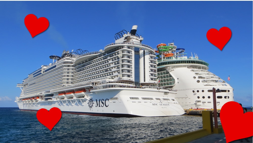 Romantic ideas for a cruise