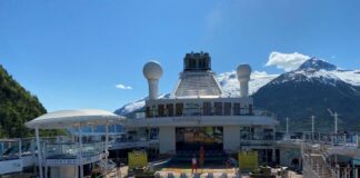 29 Must-Have Things to Pack for an Alaskan Cruise (11 You’d Never Think Of) Royal Caribbean ship in Alaska