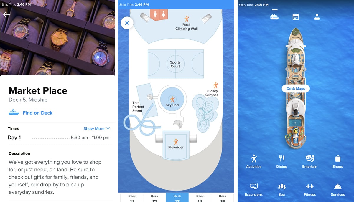 Royal Caribbean App Full Walk Through & Things to Know