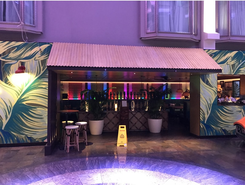 Entrance to the Bamboo Room