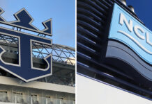 10 Major Differences Between Royal Caribbean and Norwegian Cruise Line (NCL) Royal Caribbean and Norwegian Cruise Line logos next to each other