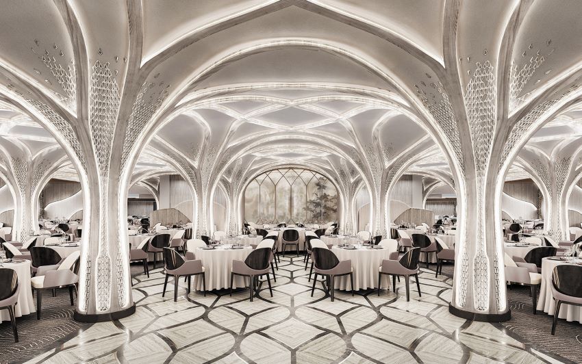 Dining room on Seven Seas Grandeur