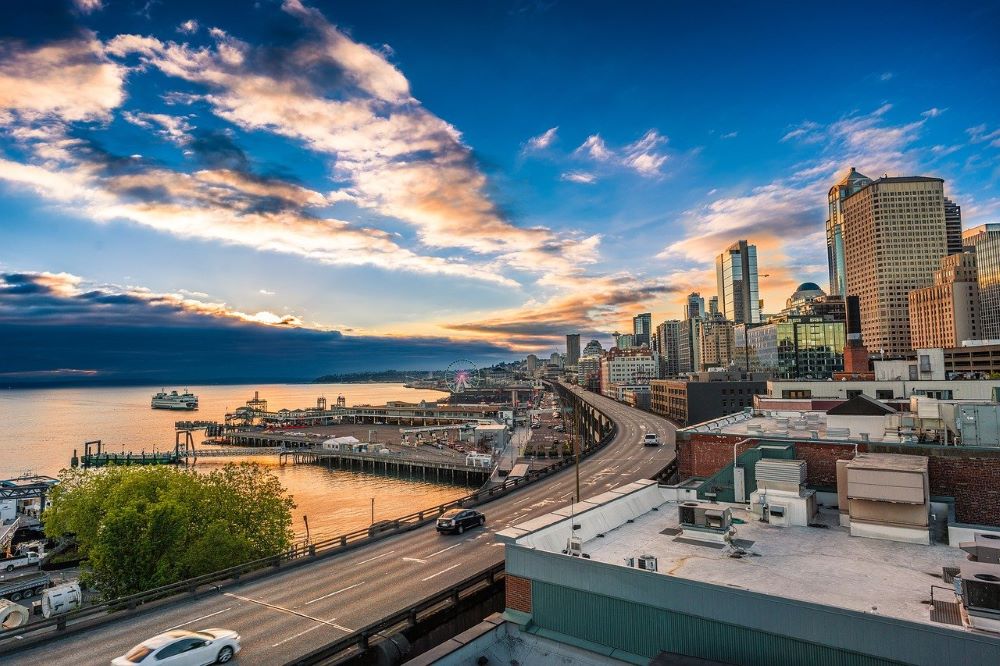 Waterfront view of Seattle