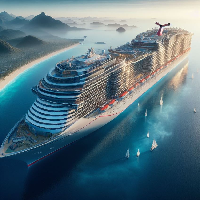 AI generated Carnival cruise ship